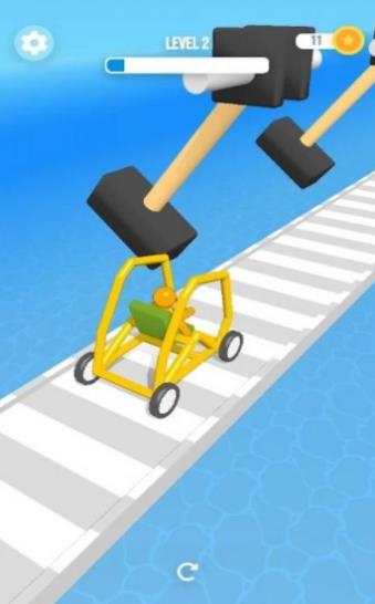 安卓画车碰撞测试app