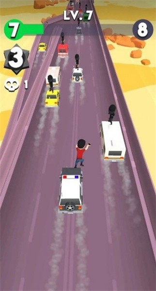 安卓车顶跳跃跑酷app